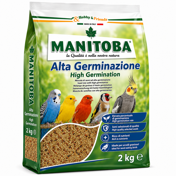 Manitoba Alta Germinazione High Germination Bird Food 2 Kg | 26072