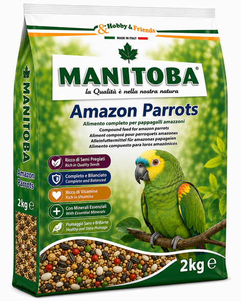 Manitoba Amazon Parrots Bird Food 2 Kg | 26062