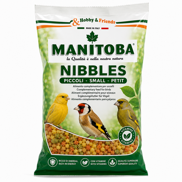 Manitoba Nibbles Piccoli Small Petit Bird Supplement | 57603