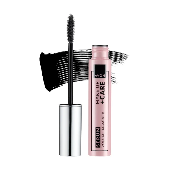 Avon Make Up Plus Care Serum Volume Mascara - Black | 1572678