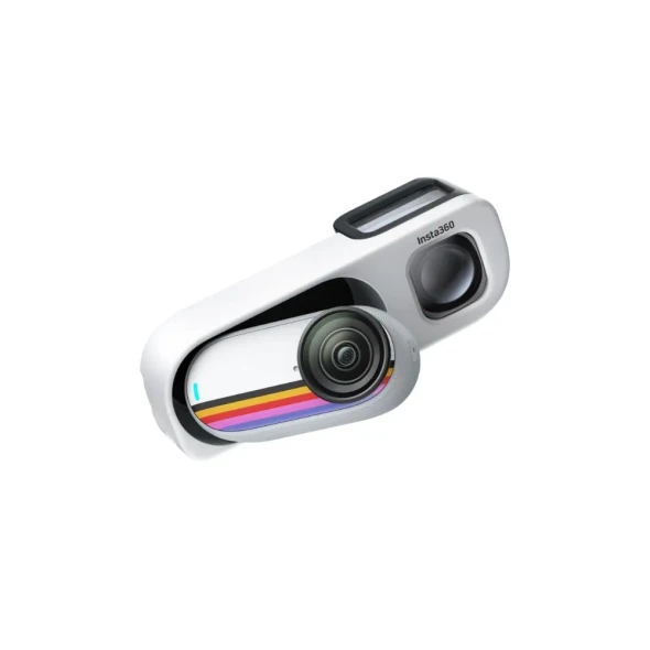 Insta360 GO 3S Retro Bundle Special Edition - 128GB 4K Mini Action Camera - Canvas White | CINSBATF-WHITE