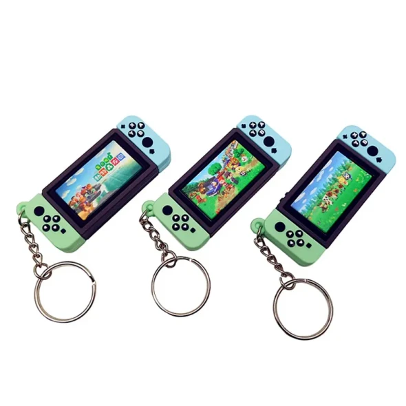 Nintendo Switch-Themed Keychain