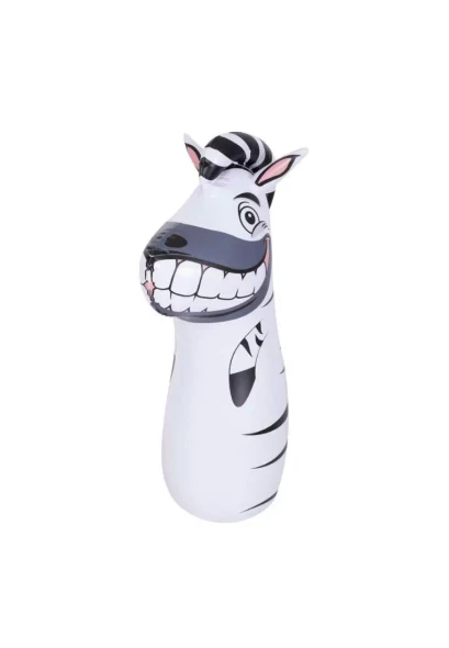 Animal Inflatable Bop Bag with Water Base – Zebra | 53089