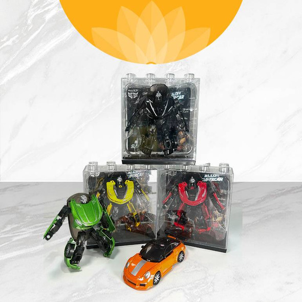 Transforming Die-Cast Robot Sports Car – Assorted | ALZ0114
