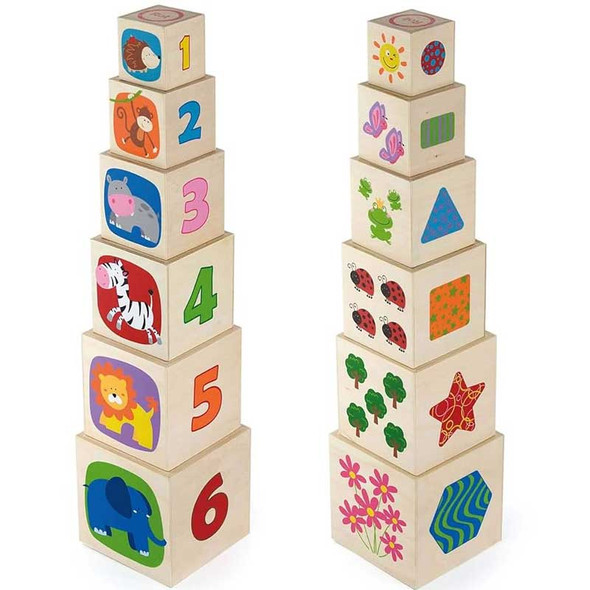 Viga Animal Nesting and Stacking Blocks | 50392