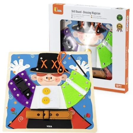 Viga Dressing Magician Wooden Skill Board | 44672