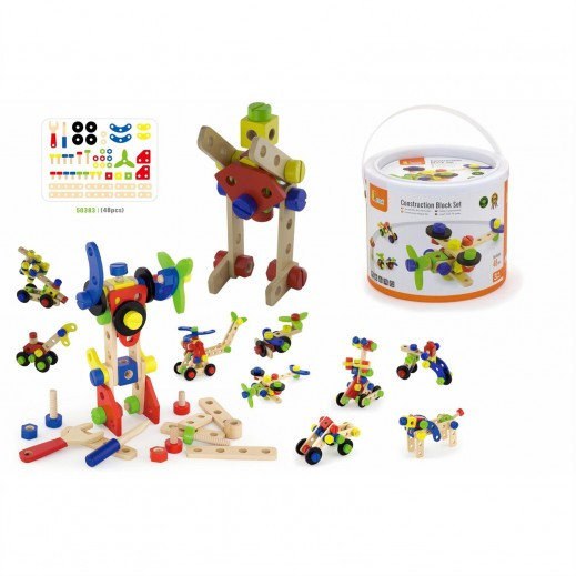Viga Construction Block Set 68 Pieces | 50382