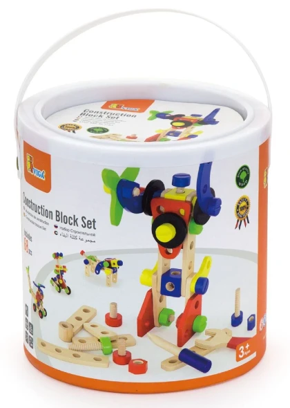 Viga Construction Block Set 68 Pieces | 50382