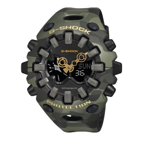 Casio G-SHOCK Casual Men Watch - Green Camouflage | GA-V01CMG-3ADR