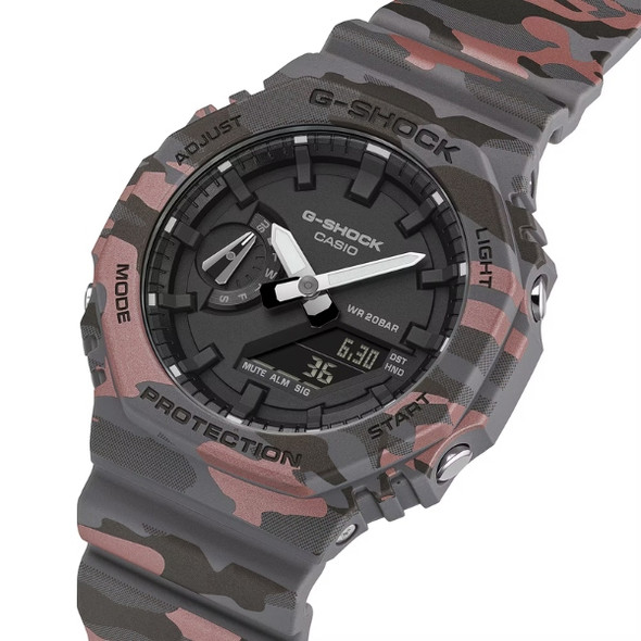 Casio G-SHOCK Men Watch - Brown Camouflage | GA-2100CM-8ADR