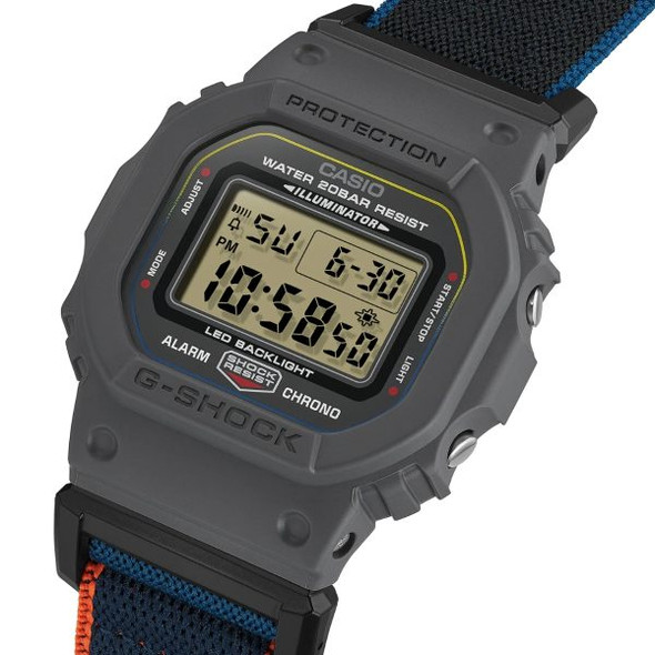 Casio G-SHOCK Digital Men Watch - Multicolor | DW-5600MNC-8A2DR