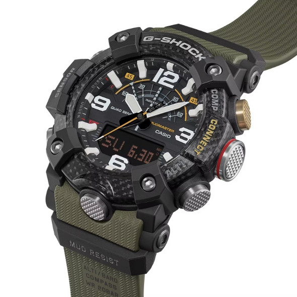 Casio G-SHOCK MASTER OF G-LAND Mudmaster Men Watch - Black / Green | GG-B100X-1A3DR