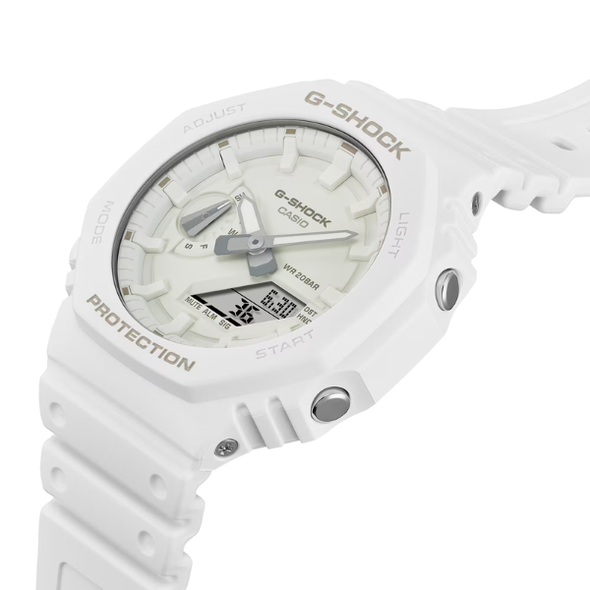 Casio G-SHOCK Casual Men Watch - White | GA-2100-7A7DR
