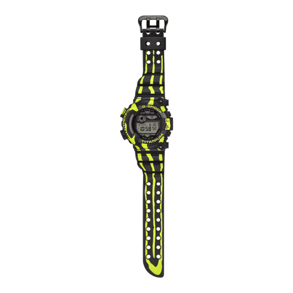 Casio G-SHOCK MASTER OF G - SEA FROGMAN Digital Men Watch - Black / Green | GW-8200TPF-1DR