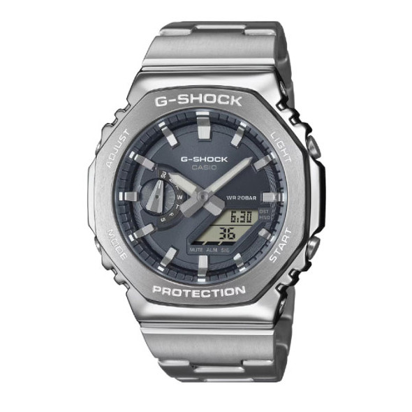 Casio G-SHOCK Casual Men Watch - Grey / Silver | GM-2110D-8ADR