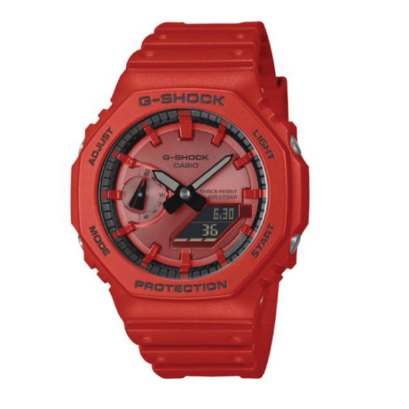 Casio G-SHOCK Casual Men Watch - Red | GA-2100RRB-4ADR
