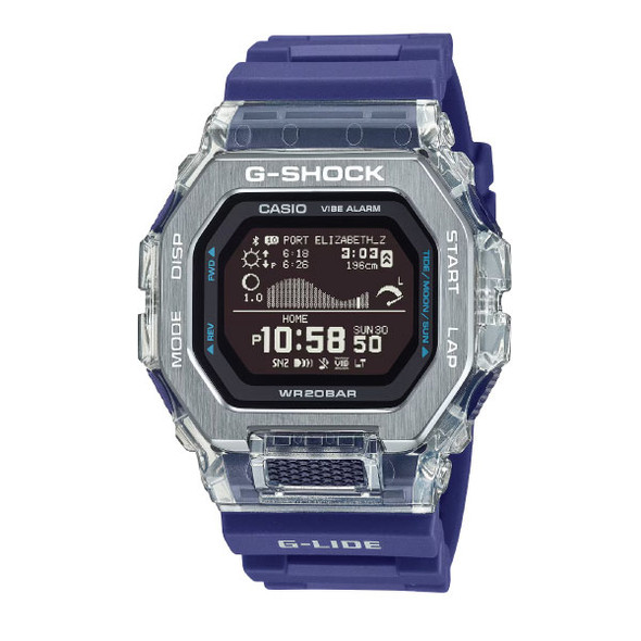 Casio G-SHOCK Bluetooth Digital Men Watch - Blue | GBX-100S-2DR