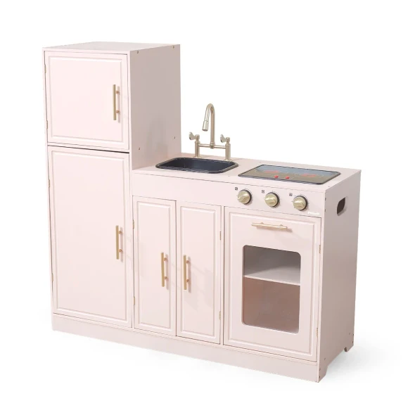 VIGA PolarB Pink Modern Kitchen with Light and Sound | 44073