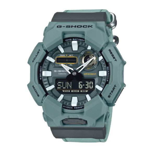 Casio G-SHOCK Analogue-Digital Men Watch - Green | GA-010CE-2ADR