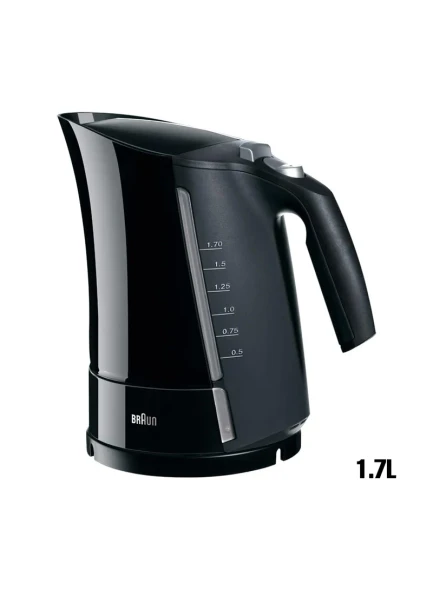 Braun PurEase Electric Kettle 1.7L 3000W Black | WK3110BK