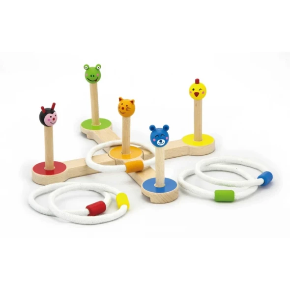 Viga Wooden Animal Ring Toss Game | 50174