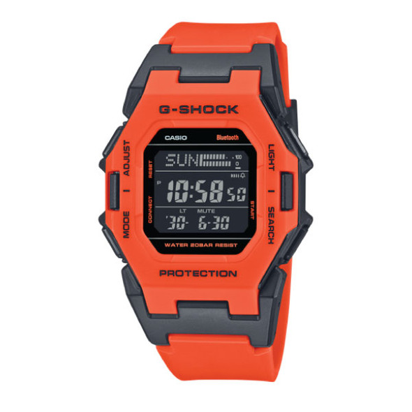 Casio G-SHOCK Function Logo Casual Digital Men Watch - Orange | GD-B500FL-4DR