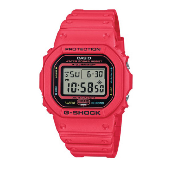 Casio G-SHOCK Energy Pack Casual Men Watch - Red | DW-5600EP-4DR