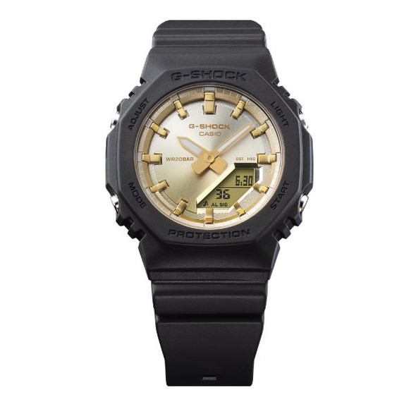 Casio G-SHOCK Casual Women Analog-Digital Watch - Black & Gold | GMA-P2100SG-1ADR
