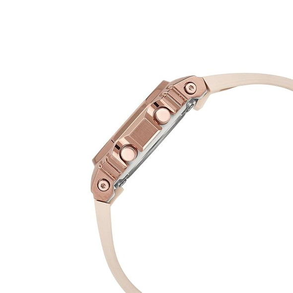 Casio G-SHOCK Metal Women Digital Watch - Pink & Rose Gold | GM-S5600UPG-4DR