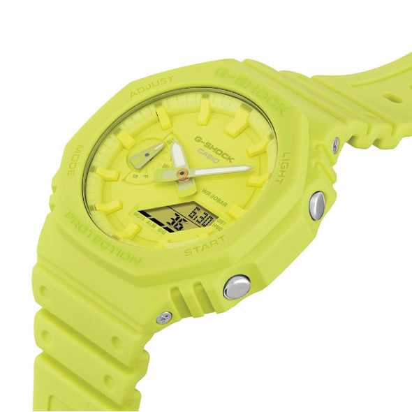 Casio G-SHOCK Casual Men Analog-Digital Watch - Volt Green | GA-2100-9A9DR