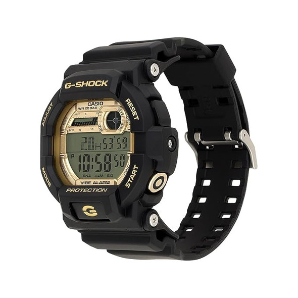 Casio G-SHOCK Casual Digital Men Watch - Black & Gold | GD-350GB-1DR