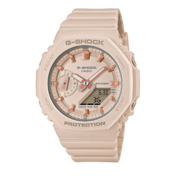 Casio G-SHOCK Casual Women Analog-Digital Watch - Beige | GMA-S2100-4ADR