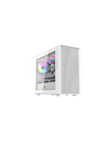 DarkFlash DB460M M-ATX PC Case White | DB460M White