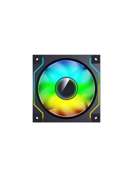 Darkflash DM20 ARGB Cooling Fan – BLACK | DM20 Black
