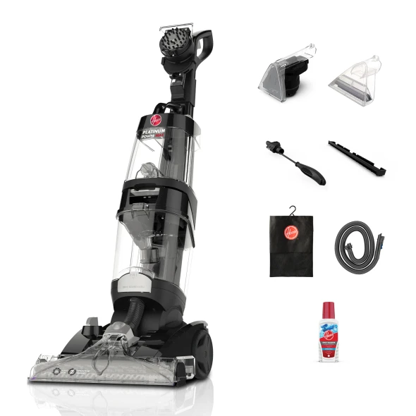 Hoover Platinum Power Max Carpet Washer with SpinScrub & HeatForce | CWKTH012