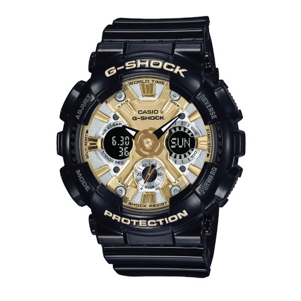 Casio G-SHOCK Women Watch - Black Gold | GMA-S120GB-1ADR