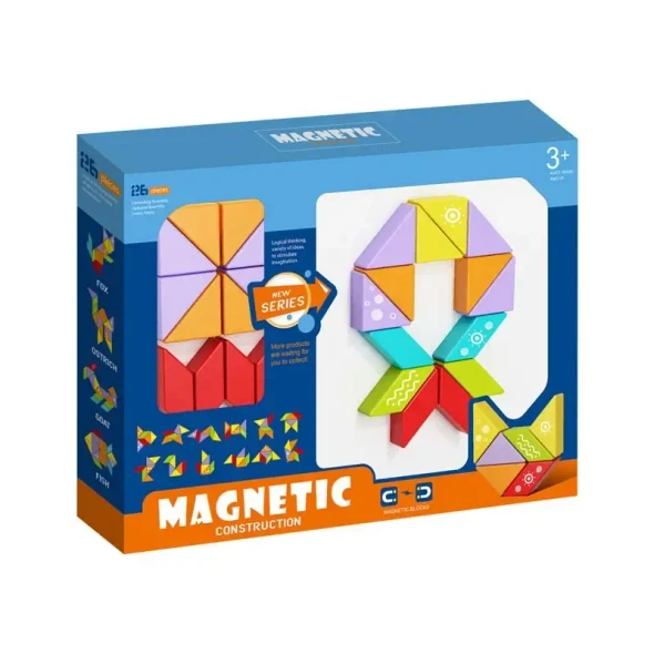 Magnetic Geometric Construction Blocks 26 Pieces | HD375A