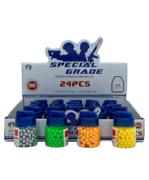 6mm Toy Blaster Pellet Refill Bottle 2000 Pieces | ALQF-20