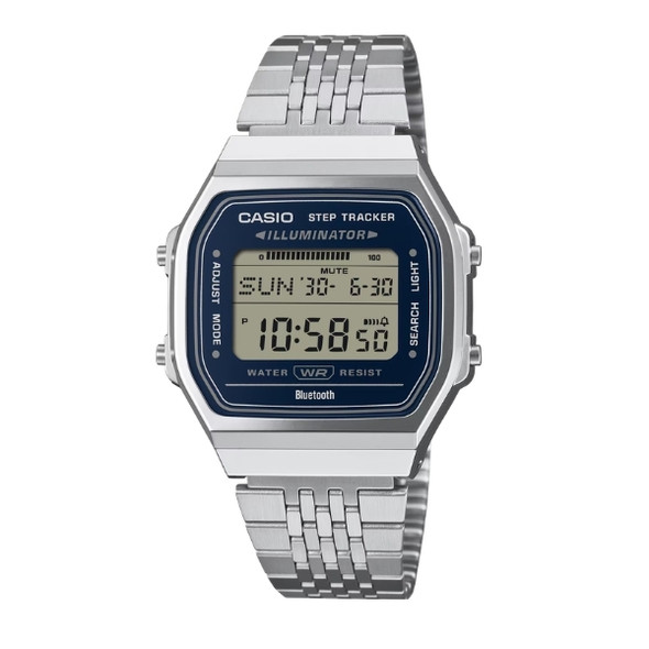 Casio Vintage Digital Unisex Metal Watch - Blue / Silver | ABL-100WE-2ADF