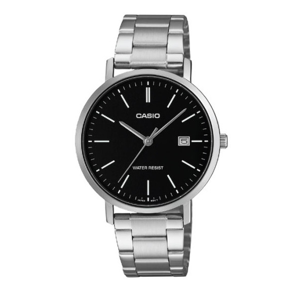 Casio Men 3-Hand Watch - Black / Silver | MTP-VT05D-1EDF