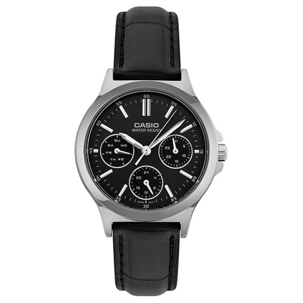 Casio Women 3-Hand Watch - Black / Silver | LTP-V300L-1AUDF