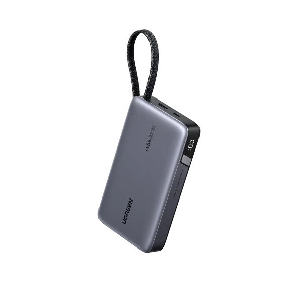 UGREEN Nexode PB551 20000mAh 145W Power Bank with Built-in USB-C Cable | 55992