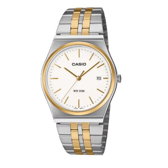 Casio Men 3-Hand Watch - 2-Tone Gold / Silver | MTP-B145SG-7AVDF