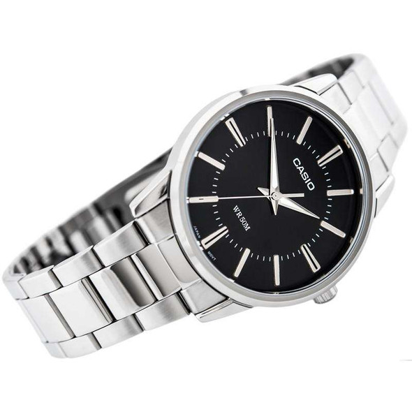 Casio Men 3-Hand Watch - Silver / Black | MTP-1303DD-1AVDF
