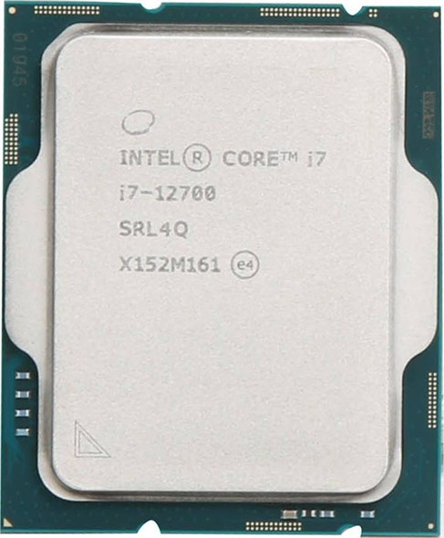 Intel Core  i7-12700 12th Gen Processor - Alder Lake 12 Core LGA 1700 CPU - TRAY NO FAN | 12700