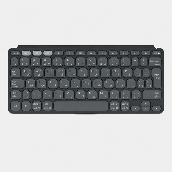 Logitech Keys-To-Go 2 Portable Bluetooth Keyboard - Graphite Arabic | 920-012987