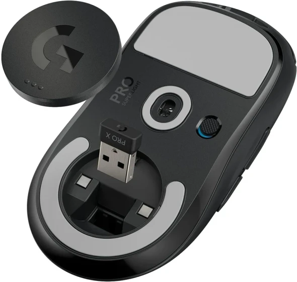 Logitech G PRO X SUPERLIGHT 2 LIGHTSPEED Wireless Gaming Mouse - Black | 910-006634