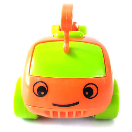 Mini Construction Toy Car Green Orange | 5041