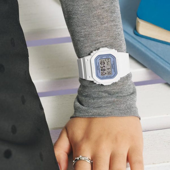 Casio Baby-G Women Digital Watch - White | BGD-565SC-2BDR