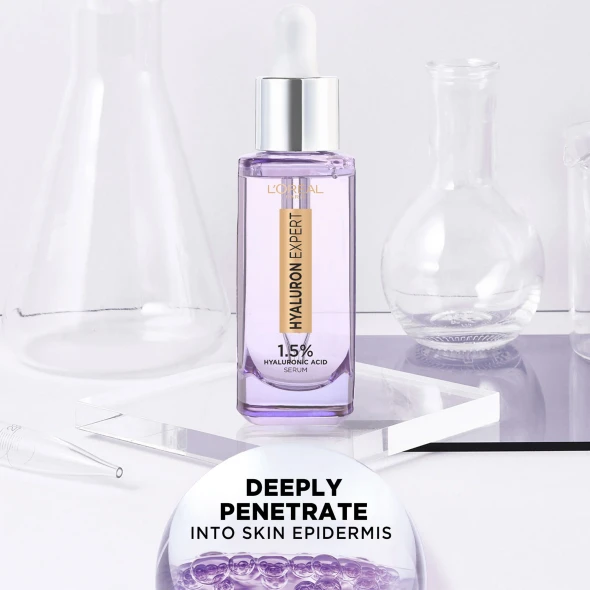 L'Oréal Paris Hyaluron Expert Replumping Face Serum with 1.5% Hyaluronic Acid